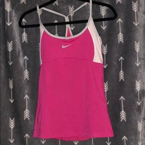 Pink Nike Tank Top